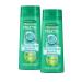 Garnier Hair shampoo Fructis Coconut Balance 250ml 2pcs