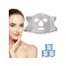 A reusable face mask with ice for dark circles and dousy
