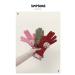 Women's winter gloves pink cookies wool - Buy Online on GoSupps.com
