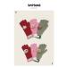 Women's winter gloves pink cookies wool - Buy Online on GoSupps.com