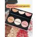 Golden Rose Make Up face contouring palette with highlighter and blush