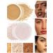 Matting powder for the face tone # 4 - Buy Online on GoSupps.com