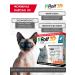 Rolf Club 3D Drops on the withers from ticks and fleas for cats 4-8 kg 0.8 ml 3pip - Buy Online on GoSupps.com