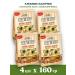 Nina Farina Bread sticks of snacks with seeds of flax and sunflower 4 pcs - Buy Online on GoSupps.com