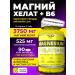 STEELPOWER Magnesium Helat (bislycinate) with vitamin B6 90 tablets