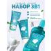 ROCS Set 3B1 Toothpaste whitening gel rinseum