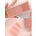BlusX Palette blush for face mature dry compact blush 3 in 1