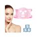 Ground eye mask and reusable face for bruises and father