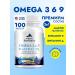 Nordic SunShine Omega -3 6 9 Flaxed 100 fish oil capsules