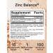 Jarrow Formulas Zinc balance 15 mg ZINC Balance 100 capsules - Buy Online on GoSupps.com