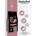 AlphaPet Superpremium Food for sterilized cats duck and turkey 3 kg