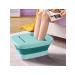 Foot bath massage folding with a green lid - Buy Online on GoSupps.com