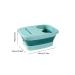 Foot bath massage folding with a green lid - Buy Online on GoSupps.com