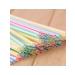 Colored flexible plastic tubes for drinks 300 pcs - Buy Online on GoSupps.com