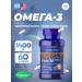 Puritan's Pride Omega-3 Triple Strength Omega 3 Fish Oil 1400 Mg 60 capsules