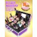 2b beauty Set of decorative makeup for makeup Violet Glow