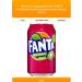 Drink gas fanta strawberry kiwi aluminum