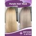 Kerastase Purple Hair Mask neutralizes yellow tones deeply nourishes and brightens light brown platinum white or gray hair. - Buy Online on GoSupps.com