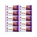 Batonchik NATTYS & Go Chocolate Arachis-Karamel-Izum 10 pcs - Buy Online on GoSupps.com