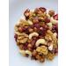 NUTS HELSI Walnut mixture with raspberries and strawberries 500 grams - Buy Online on GoSupps.com