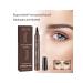 Eelhoe waterproof four -toothed eyebrow pencil