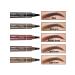 Eelhoe waterproof four -toothed eyebrow pencil - Buy Online on GoSupps.com