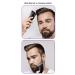 Electro-trimmer for a stylish beard and mustache