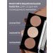 POETEQ Palette for facial contouring. Highlighter sculptor 2 tones - Buy Online on GoSupps.com