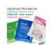 Mivis A set of three face masks Darling