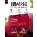 NL MaX Collagen peptide powder in the sticks of Collagen Peptides Cherry
