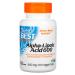 Doctor's Best Alpha-lipoic acid 600 mg 60 plant capsules - Buy Online on GoSupps.com
