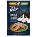 Purina Felix Felix food delicious paste for cats chicken and rabbit 75 g 12pcs - Buy Online on GoSupps.com