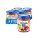 grandma's basket Puree children's fruit apple raspberries and cherries from 5 months 6pcs