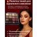 NaFa Palette of eyelid shadows - 16 ideal shades
