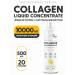 Optimum System Liquid collagen collagen concentrate 500 ml lemon-apelsin