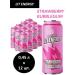 LIT ENERGY Energetic strawberry chewing gum 450ml x 12pcs