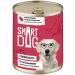 Smart Dog Canned dog food with beef and lamb 240 g wet food - Buy Online on GoSupps.com