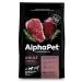 AlphaPet Medium -breed dog food with beef and giblets 12kg