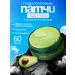 Goldenmine Hydrogel patches under the eyes of avocados