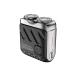Double waterproof electric shock for the face and trips (black