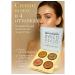 PNA Palette of highlighters with a radiance for face makeup tone 2