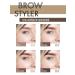 LUXVISAGE Gel - eyebrow corrector Brow Styler Tint tone 4 - Buy Online on GoSupps.com