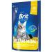 Brit Dry feed Premium for cats salmon 0.4 kg - Buy Online on GoSupps.com