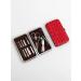 The manicure set of "reptile" 8 items in a case red - Buy Online on GoSupps.com