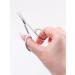 Manicure scissors "Premium satin" narrow straight matte - Buy Online on GoSupps.com