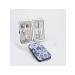 The manicure set "Gzhel" 6 items in the case blue white - Buy Online on GoSupps.com