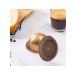 Reusable silicone coffee capsules 2 pcs