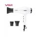 Modern hairdryer for quick and careful hair care