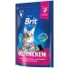 Brit Dry feed Premium for cats chicken 0.4 kg - Buy Online on GoSupps.com
