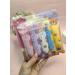 A set of hand creams of 5 pieces with vanilla extract